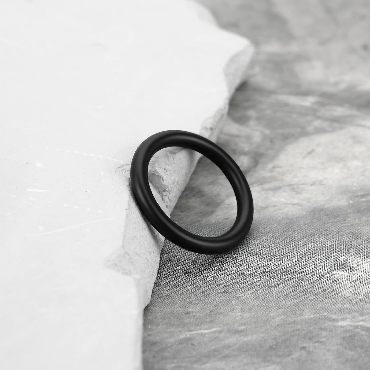 Create Idea 20Pcs Rubber Gasket ID 15Mm OD 20Mm Thickness 2.5Mm for Industrial Equipment Furniture Black Sealing Ring image number 6