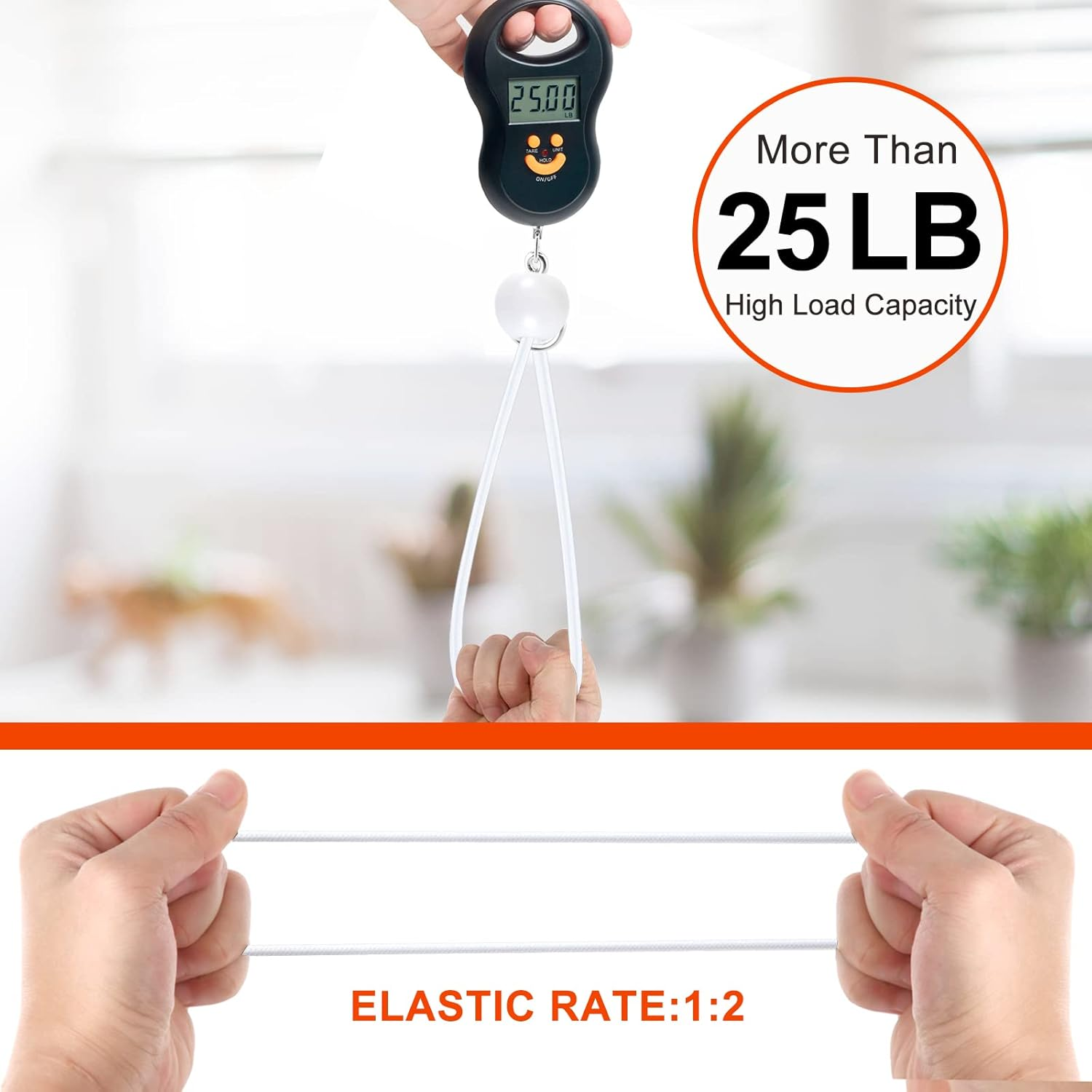 Tarp Cords with Ball 12 Inch, White Tent Bungee Cords Heavy Duty Tie down for Outdoor Canopy, Tents, Cargo, Shelter, Gazebo with Uv-Resistant (60 PCS)