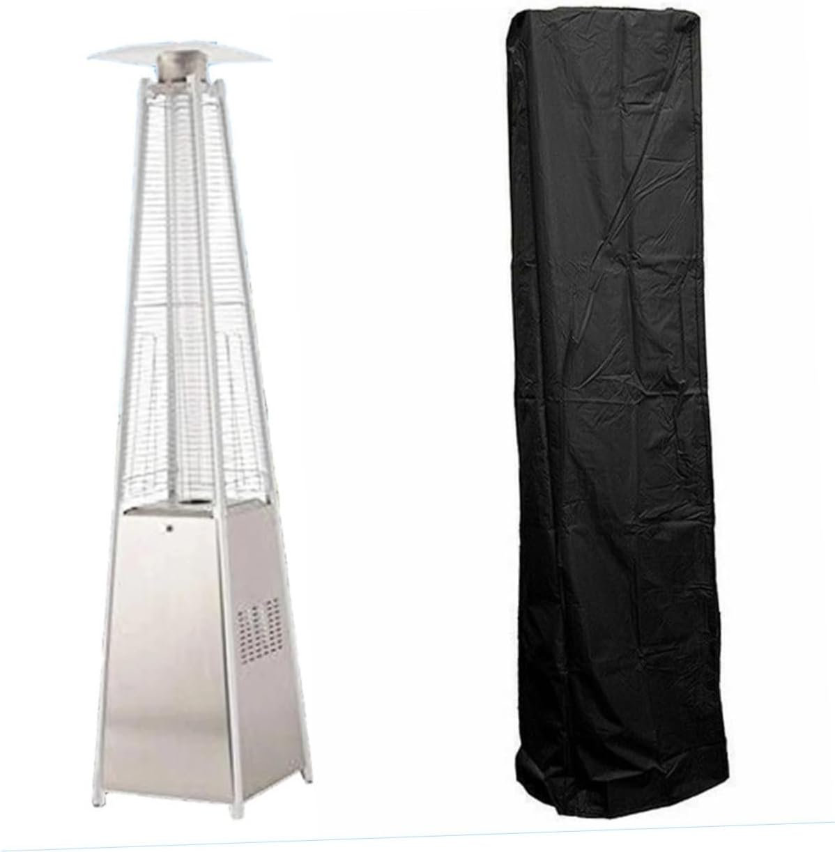 Heavy Duty Patio Heater Cover Oxford Fabric Protective Guard for Outdoor Garden Heater with Bottom Drawstring Stain-Resistant and Windproof image number 3