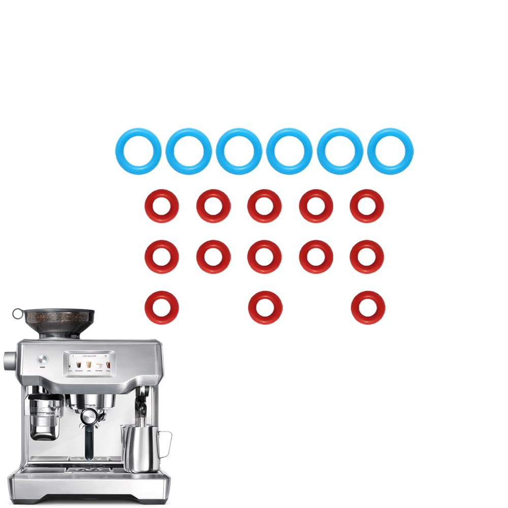 Silicone O-Ring Seal Compatible with Breville Espresso Machines BES900/920/980/990, 19 Pack of 2 Size