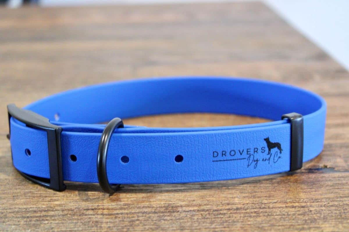 DROVERS Dog and Co Super Tuff Dog Lead - Stink Proof - Easy Clean - Extra Strong (Blue) image number 5