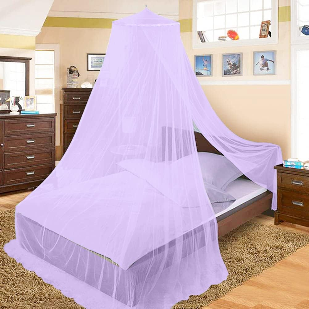 AUTOWT Bed Mosquito Netting, Mosquito Bed Net Dome Mosquito Mesh Net Universal for Single to King Size Hammocks Cribs Indoor Outdoor Insect Protection for Adult Kid Baby image number 5