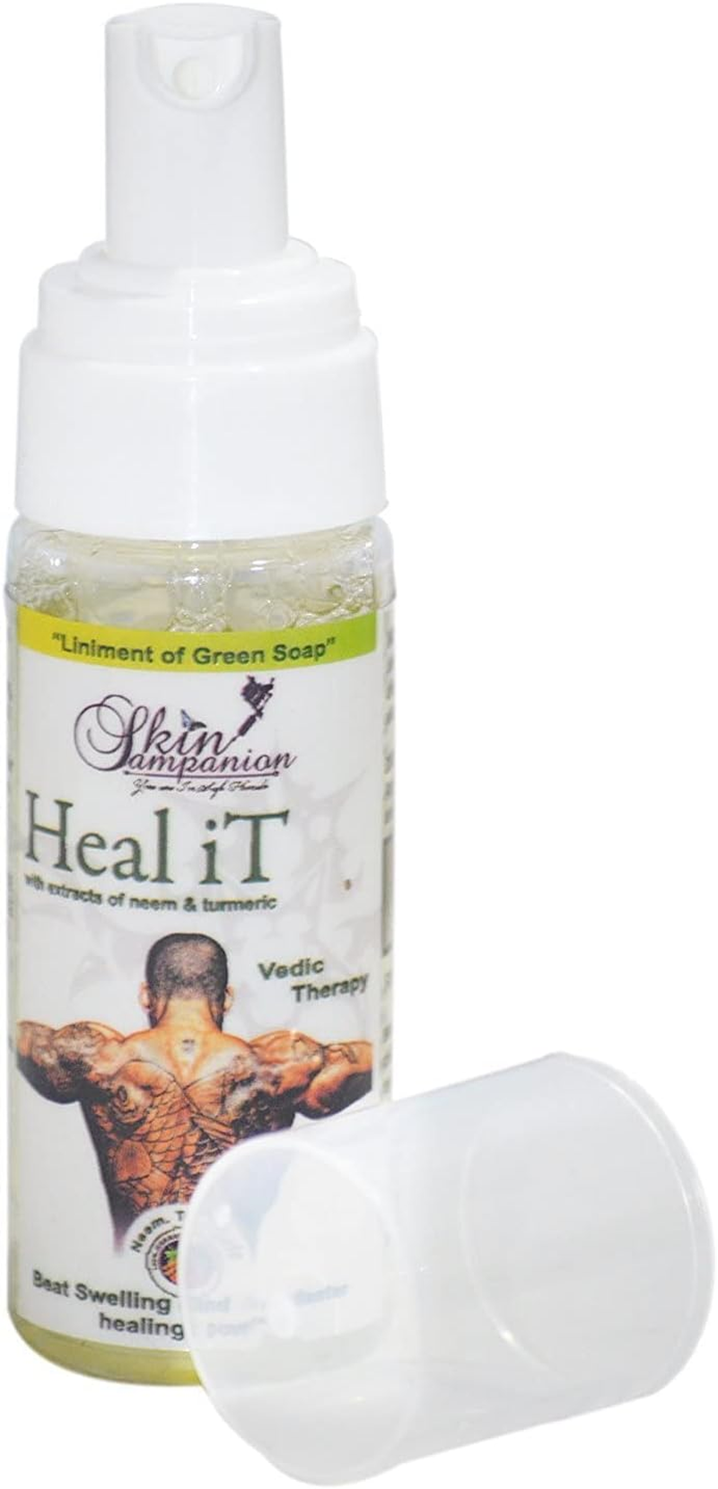Tattoo Healing and Cleaning Foaming Soap (Heal It-50Ml) image number 2