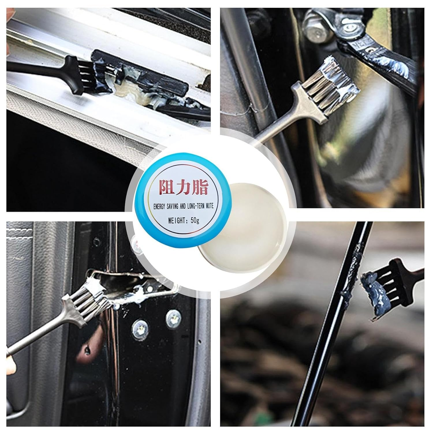 Lubricating Grease - Mechanical Damping Grease Temperature-Resistant - Temperature-Resistant Grease for Hub Gear Bearing, Repair Oil Tool image number 4