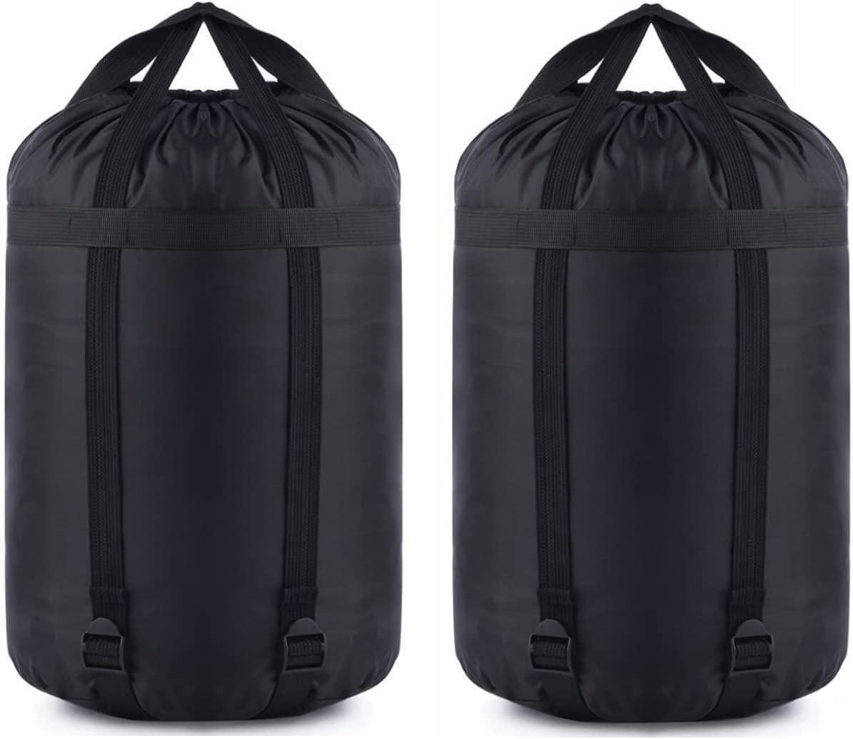 MOOCY Compression Stuff Sack, 20L、45L Stuff Sack Compression Sleeping Bag Storage Stuff Sack Organizer - Great Sleeping Bags Clothes Camping Hiking Backpacking