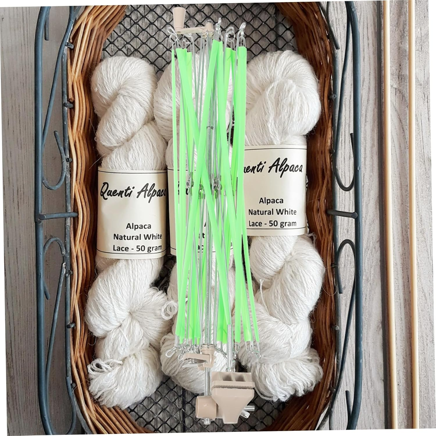 OHPHCALL Umbrella Swift Yarn Winder Essential Yarn Winder Yarn Winding Accessory Yarn Swift Tool Yarn Hank Reusable Yarn Rack Ball Making Tools Yarn Skein Yarn Winder Tool image number 4