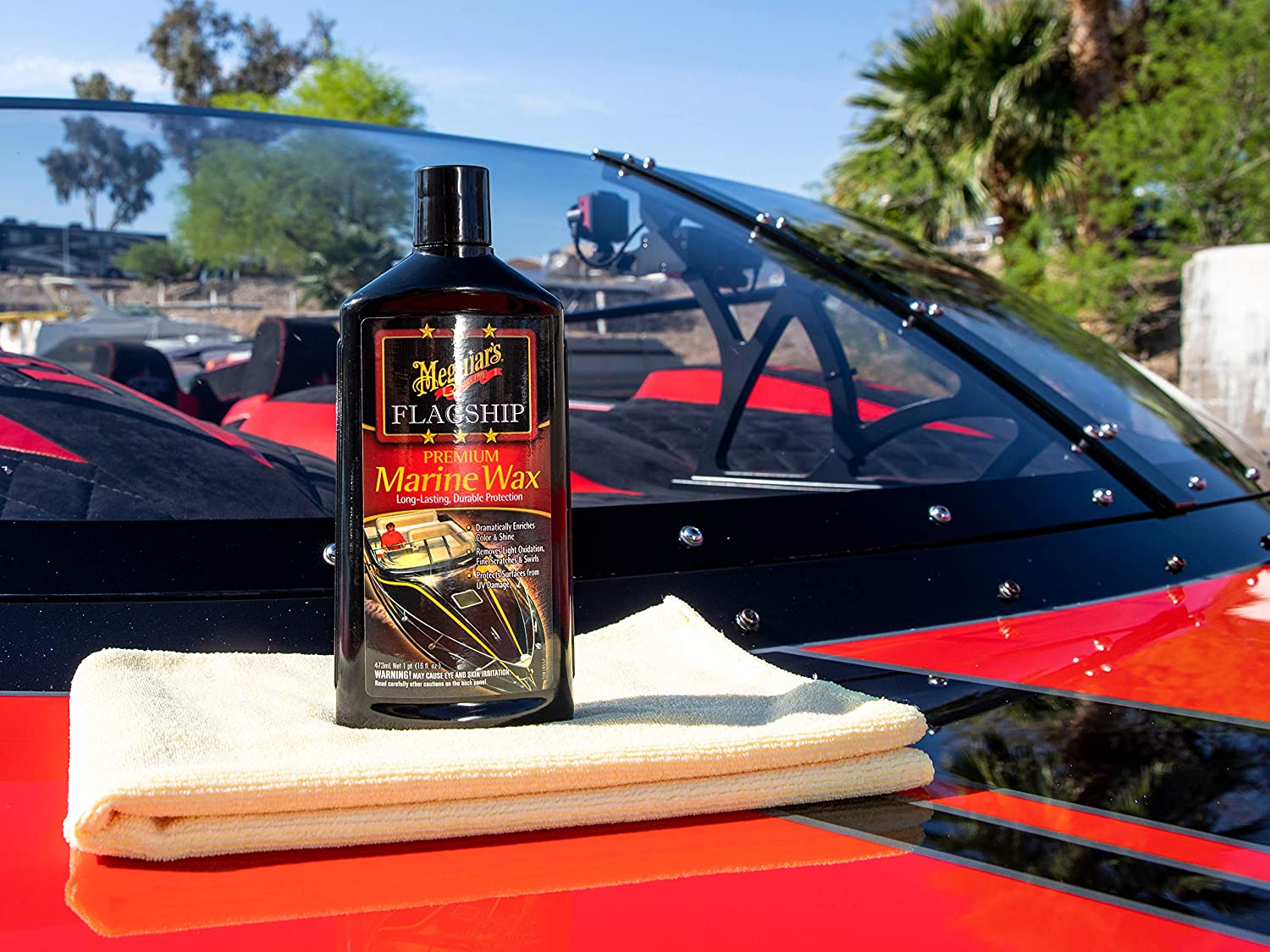 Meguiar'S Flagship Premium Marine Wax, 473 Ml image number 6