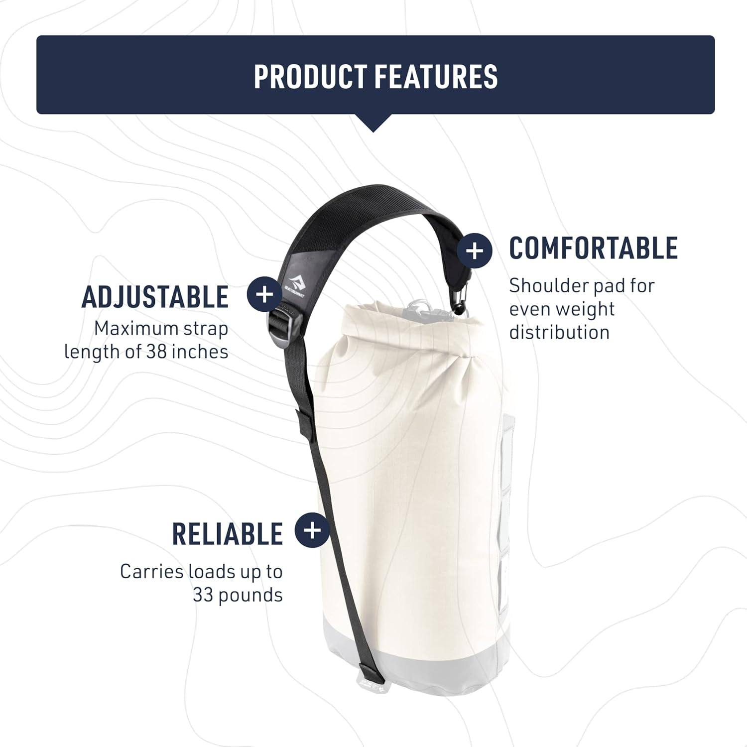 Sea to Summit Sling Dry Bag, Jet Black, Regular image number 5