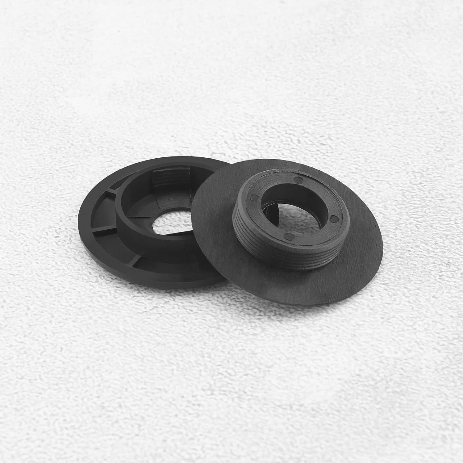 Emagtech 8PCS Car Floor Mat Clips 13142011 13142012 Carpet Anti-Slip Buckle Plastic Fastener Clip round Fixing Grip Clamps Mounting Retainer Black image number 2