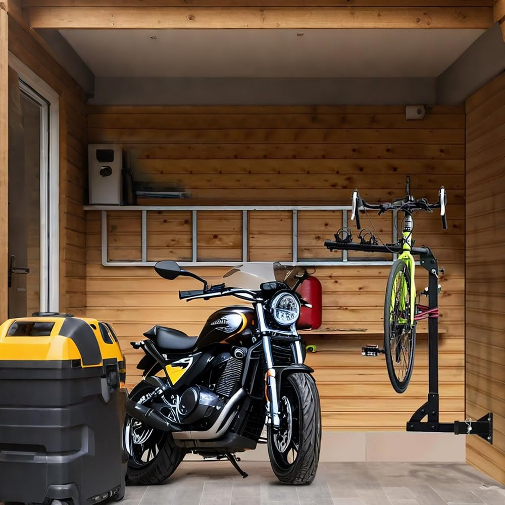 ALSTON Bolt on Hitch Receiver Heavy Duty Plate Tube Wall Mount 2 Inch Opening Universal Pintle Hitch Extender for Trailer Towing Bike and Cargo Hanging Organiser image number 2