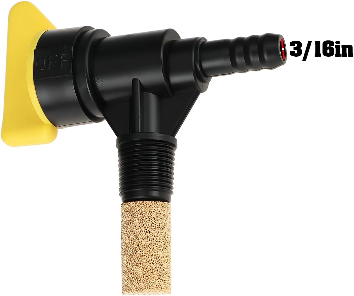 2Pcs 3/16 Inch Lawn Mower Fuel Head Rotary Switch F016L32613 F016L35380 F016L16019 Compatible with Suffolk Colt image number 1