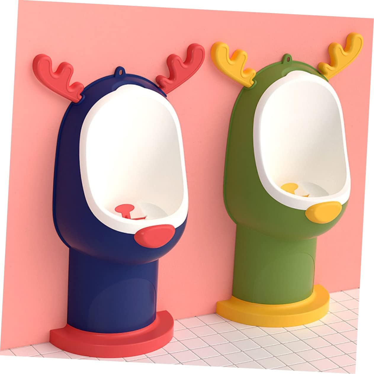 1Pc Boys Pee Trainer Wall-Mounted Cartoon Urinal for Potty Training Height Options Material Easy Drainage for Toddlers image number 2
