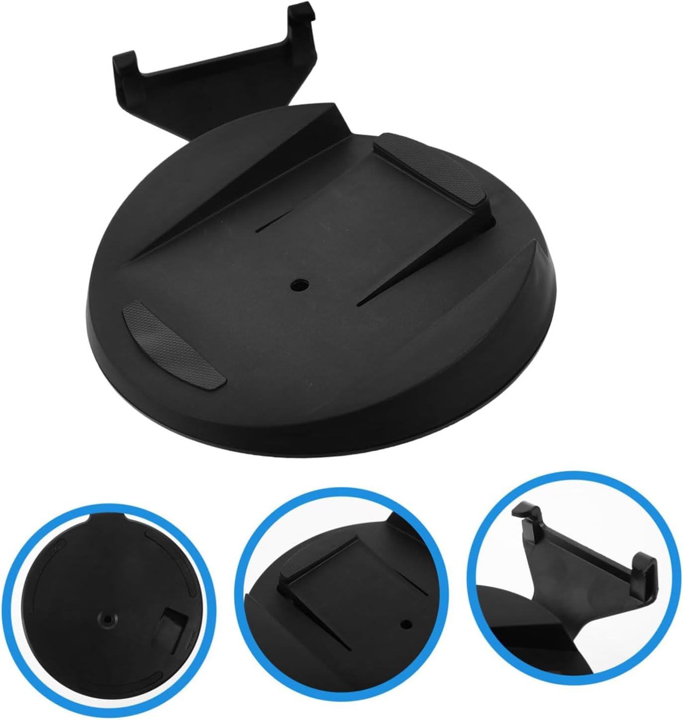 Lyvixora Replacement Vertical Stand for PS5, Compatible with Playstation 5 Console Digital Edition and Disc Version, Durable and Stable Mount Base with Screw image number 1