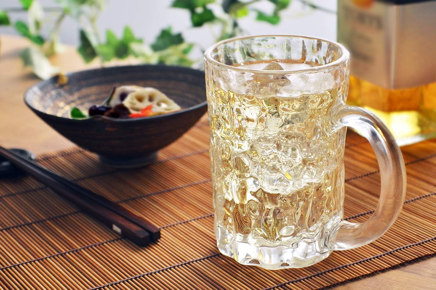 Toyo Sasaki P-26353-JAN Glass Beer Mug, 15.7 Fl Oz (425 Ml), Ice Skull, M, Made in Japan, Dishwasher Safe image number 6