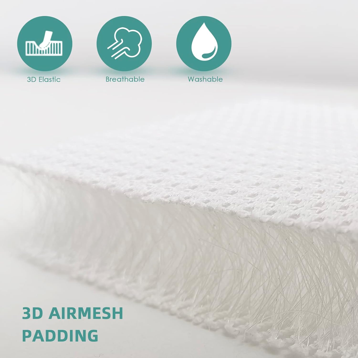 Aeroivi Car Seat Cushion for Driving, Breathable 3D Air Mesh, Non-Slip Bottom, Comfort Car Seat Protector, Car Seat Pad Also Works with Truck & Office Chair Home image number 2