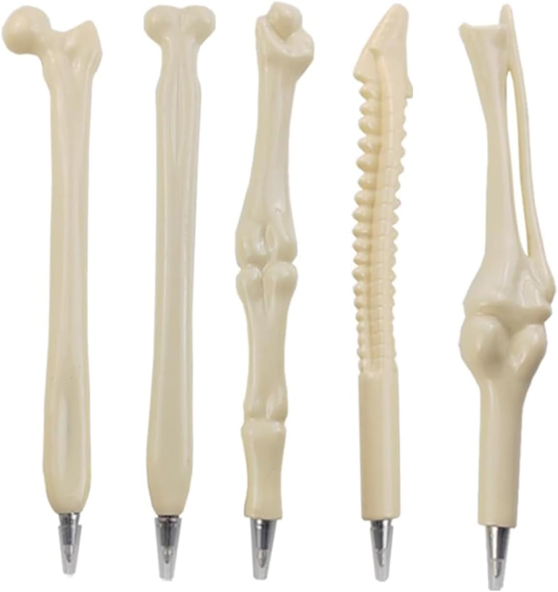 15PCS Bone Pens,0.5Mm Skeleton Finger Ballpoint Pen for Doctors Nurses, Office School Supplies image number 2