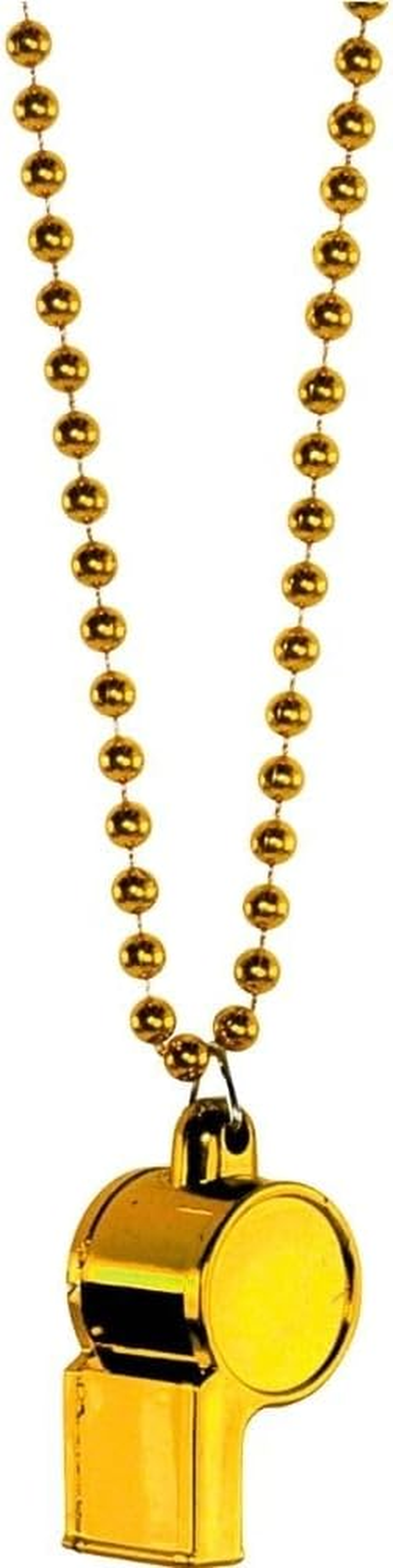 Amscan Whistle on Chain Necklace, Black image number 6