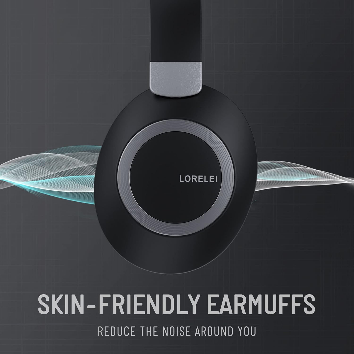 LORELEI B-C6 Wireless Headphones (Space Black) image number 1