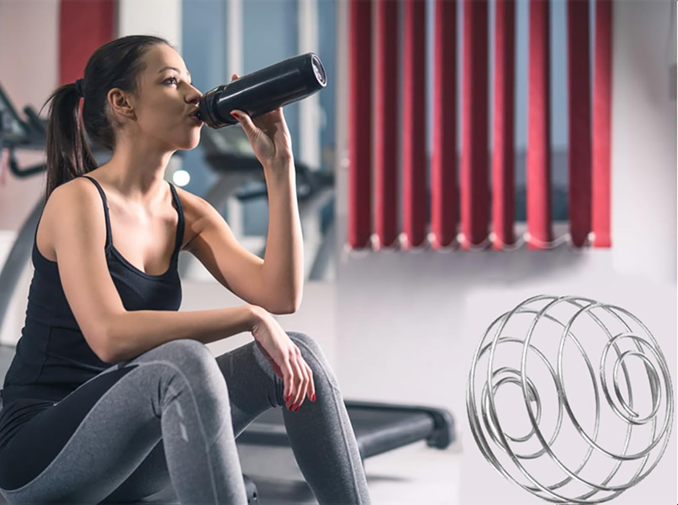 Custelen 4-Pack 2.1-Inch Large Stainless Steel Shaker Balls - 304 Grade for Protein Shakes, Milkshakes, and Salad Dressings - Durable and Easy to Clean