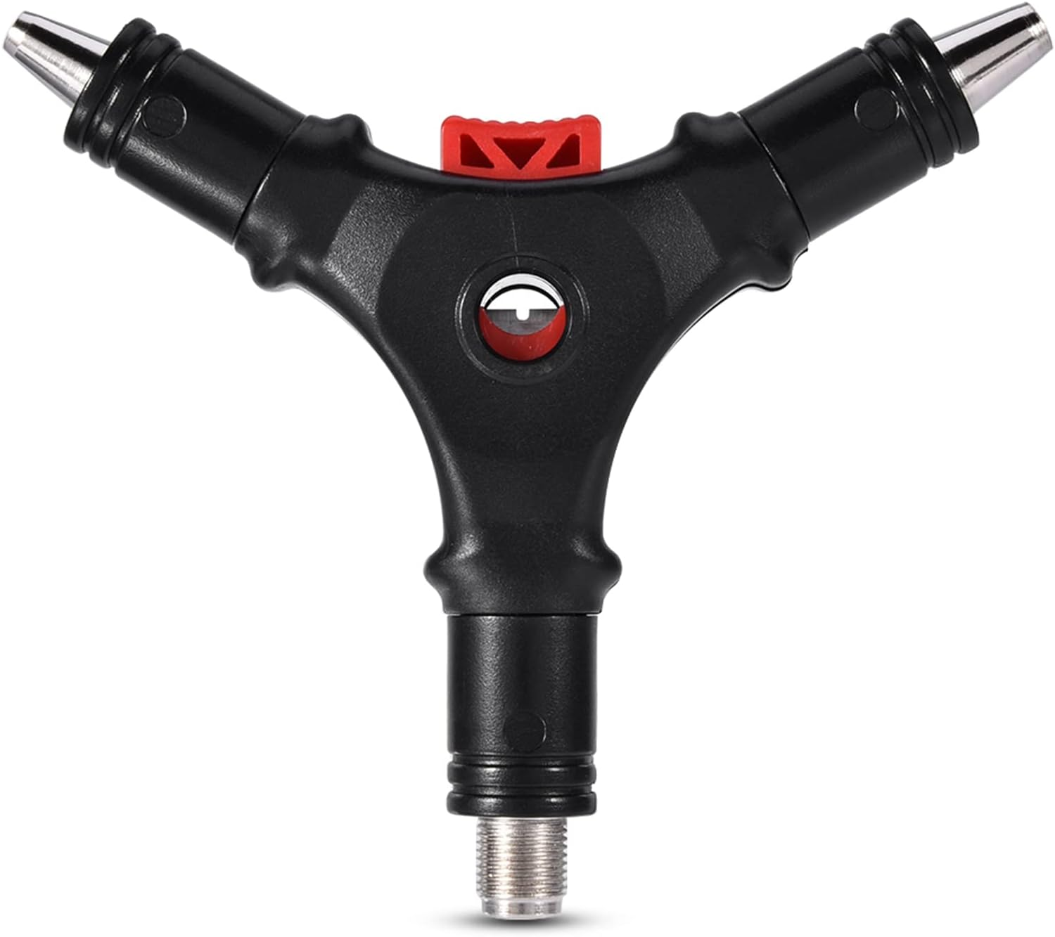 F Head Cable Stripper, Coaxial Compression Tool F Head RG59 RG6 Connector Coax Cable Stripper Flares Braid, Saves Time on Cable TV and Satellite Installations image number 6