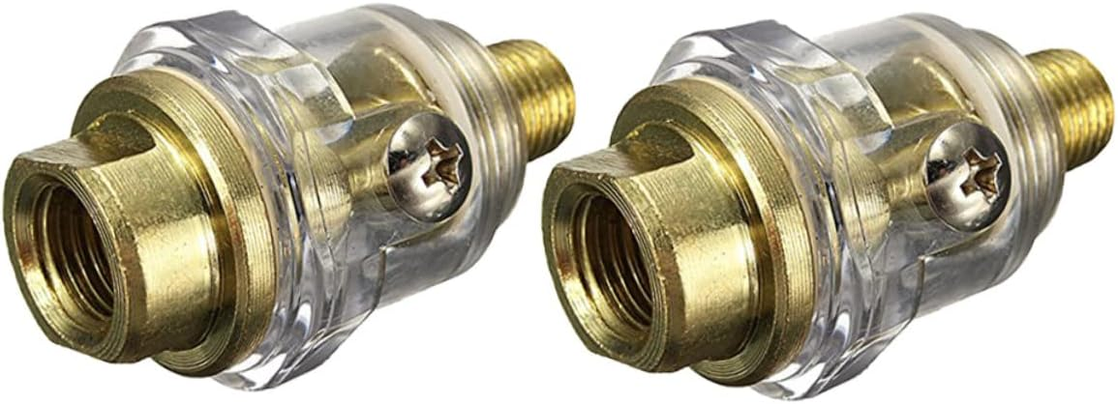 Angoily 2Pcs Pneumatic Oil Filling Injector Mini 1/4 In-Line Lubricating Oil Injector Accessory for Air Tools Pneumatic Applying Tool Compatible Industrial Equipment image number 4