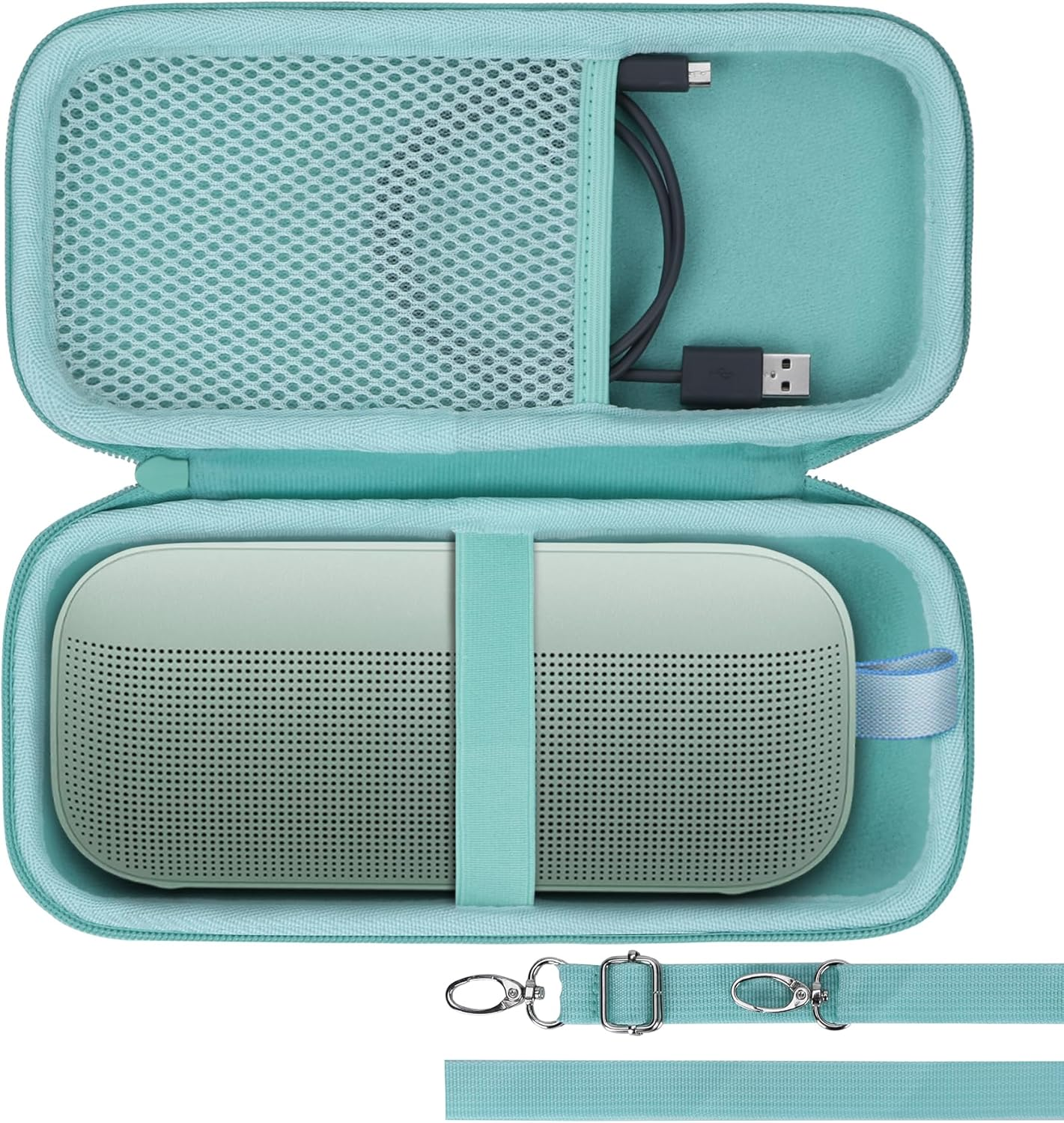 Lebakort Hard Protective Case for Bose Soundlink Flex Bluetooth Wireless Waterproof Portable Speaker (Second Generation)