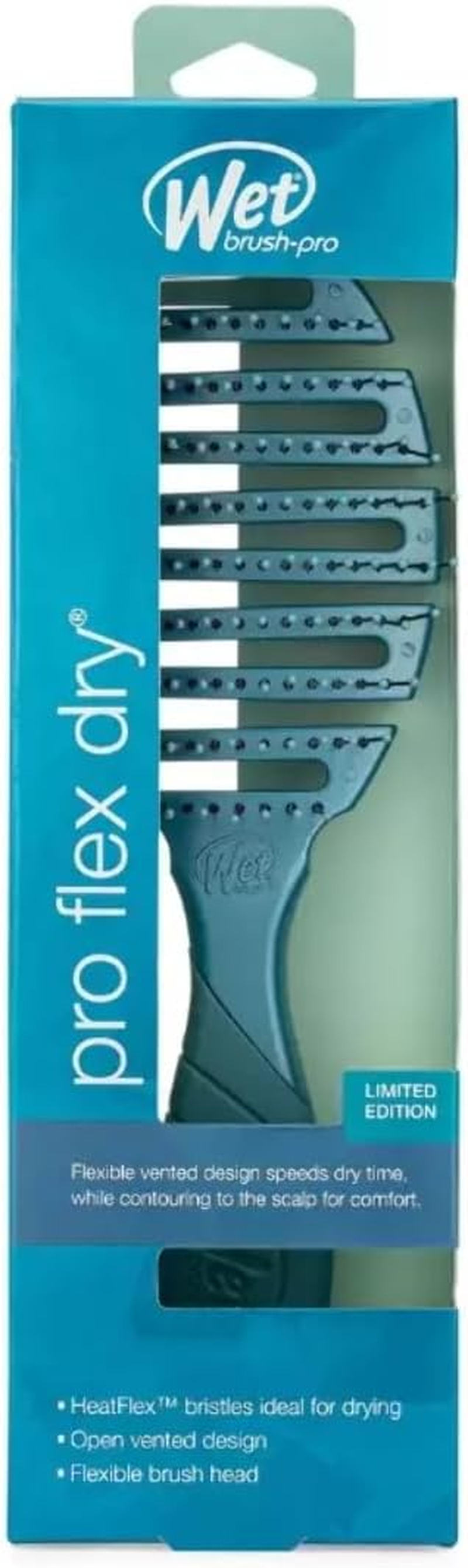 Wet Brush Pro Flex Dry Brush - Mineral Etching - Teal - 1 Item image number 2