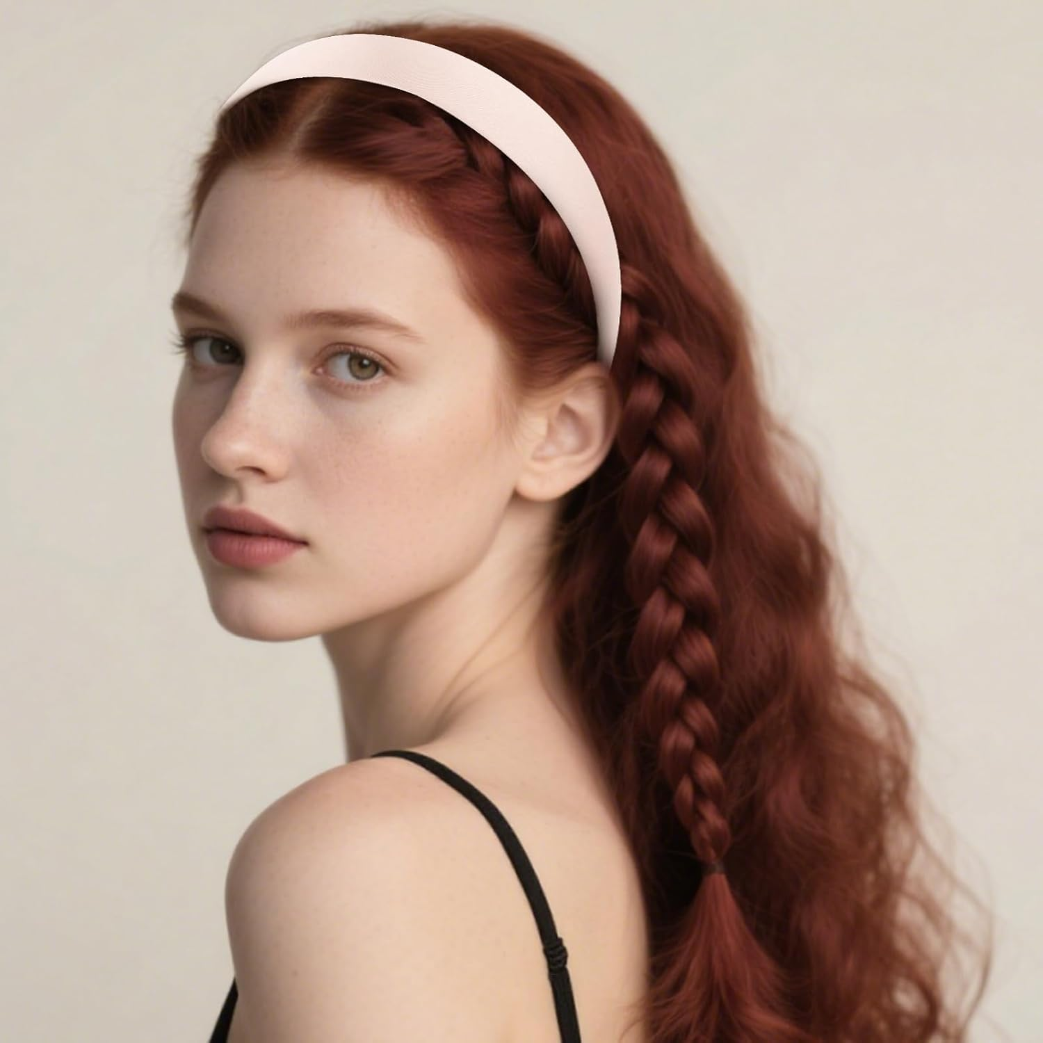 Srotmirw Women'S Fashion Headbands, Pack of 5, Brown Series for Women and Girls in Everyday Use