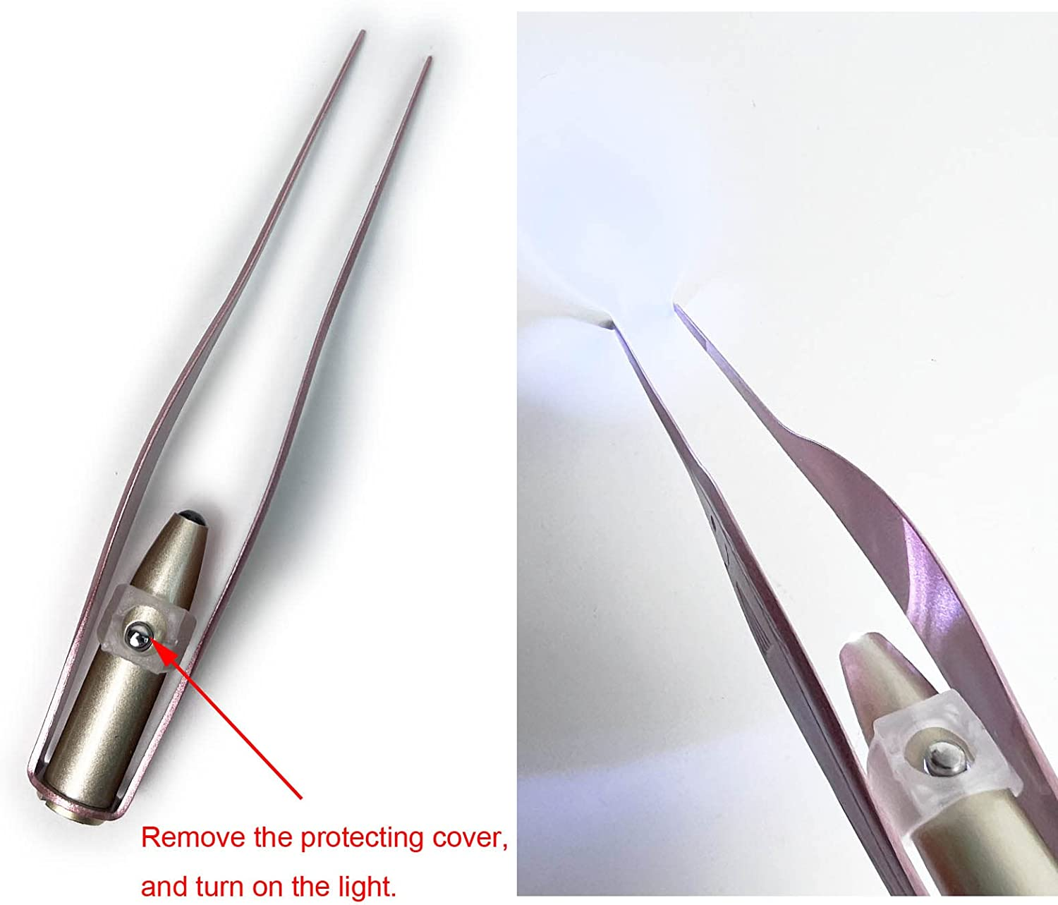 Ear Wax Remover & Cleaner, Electric Earwax Removal Kit with LED Light, Portable Ear Cleaner with Battery, Reusable Safe Electric Ear Suction for Adults Kids (Type1)