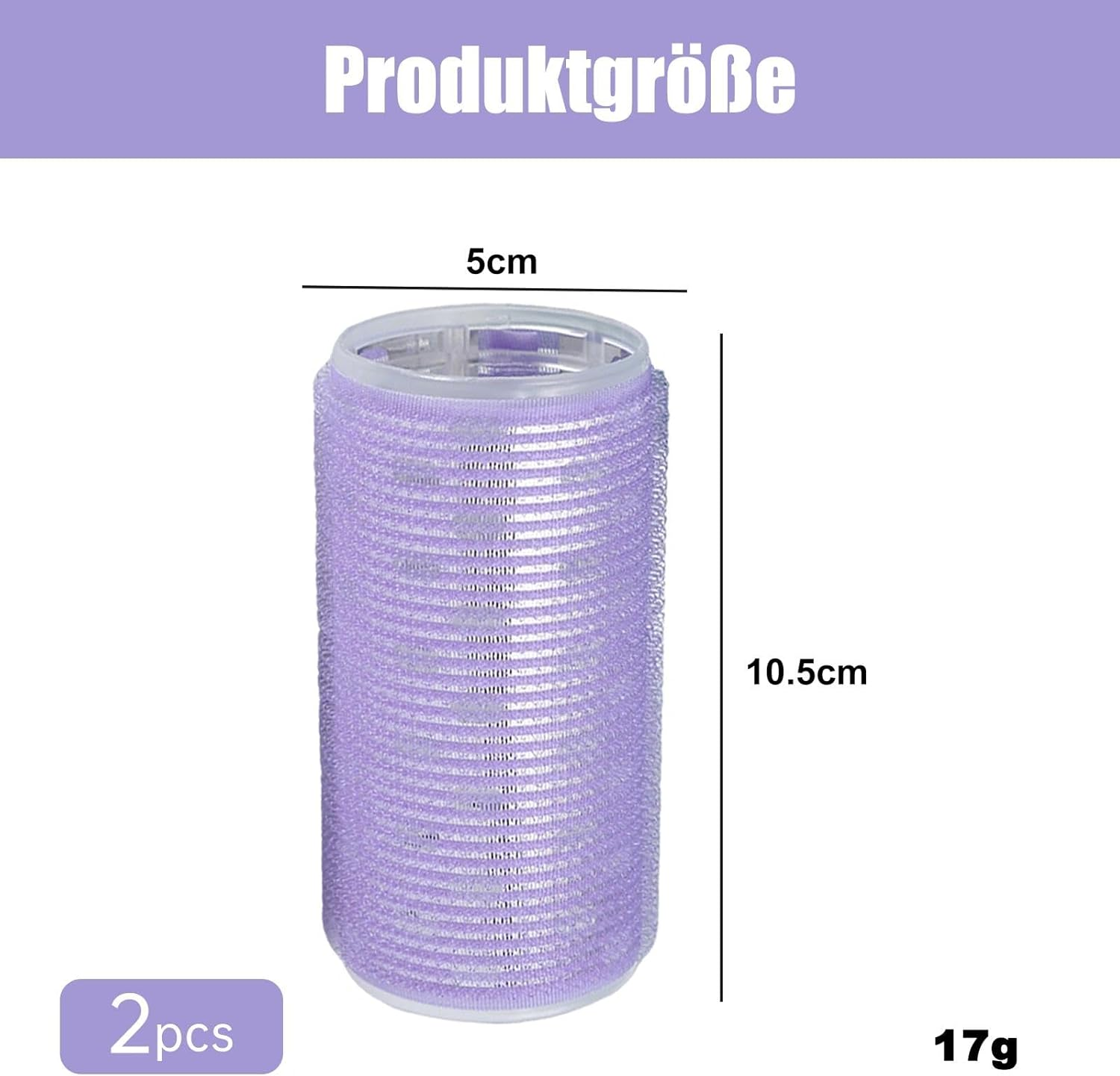 Bangs Curling Iron Simple Hand Curl 50Mm (2 Sets) Hand Curling Iron Simple Thick Korean Style Extra Large Simple Curling Hook Aluminum Core Fashion Small Face Fluffy image number 3