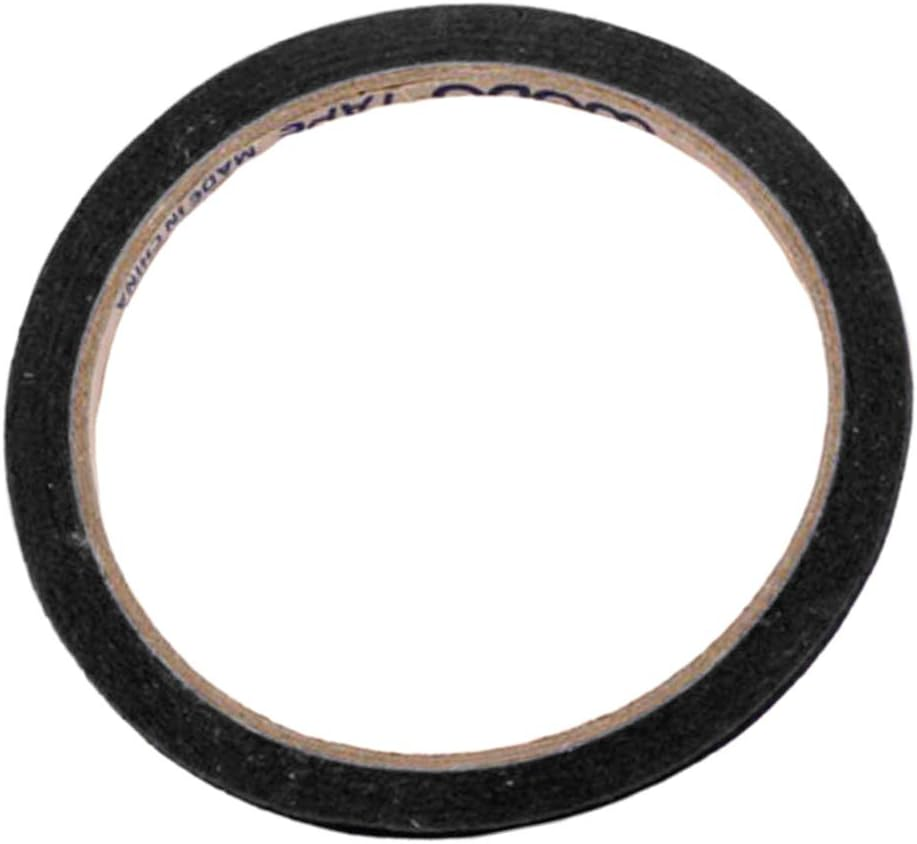 FAKEME 10X Draping Tape 3Mm Pattern Whiteboard Marking Tape Artist Dress, Black, 3Mm X 20Meters image number 2