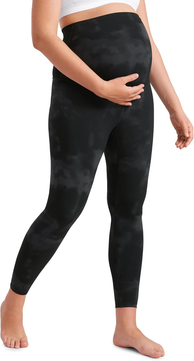 CRZ YOGA Butterluxe Maternity Leggings over the Belly 25" - Soft Pregnancy Leggings Stretchy Workout Activewear Yoga Pants