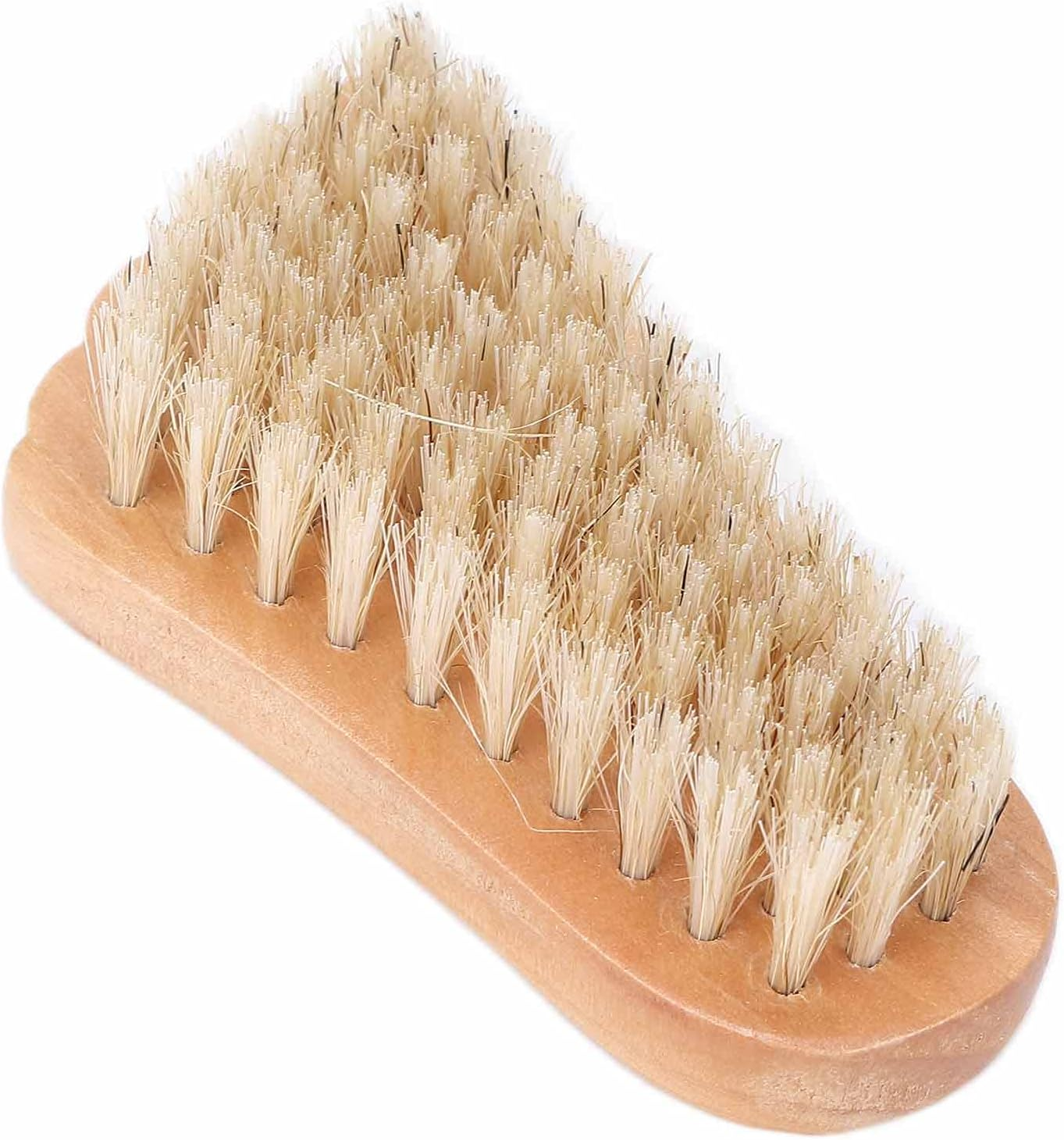 Nail Brush Wooden Nail Scrubber Exfoliating Home Travel Nail Salon image number 1
