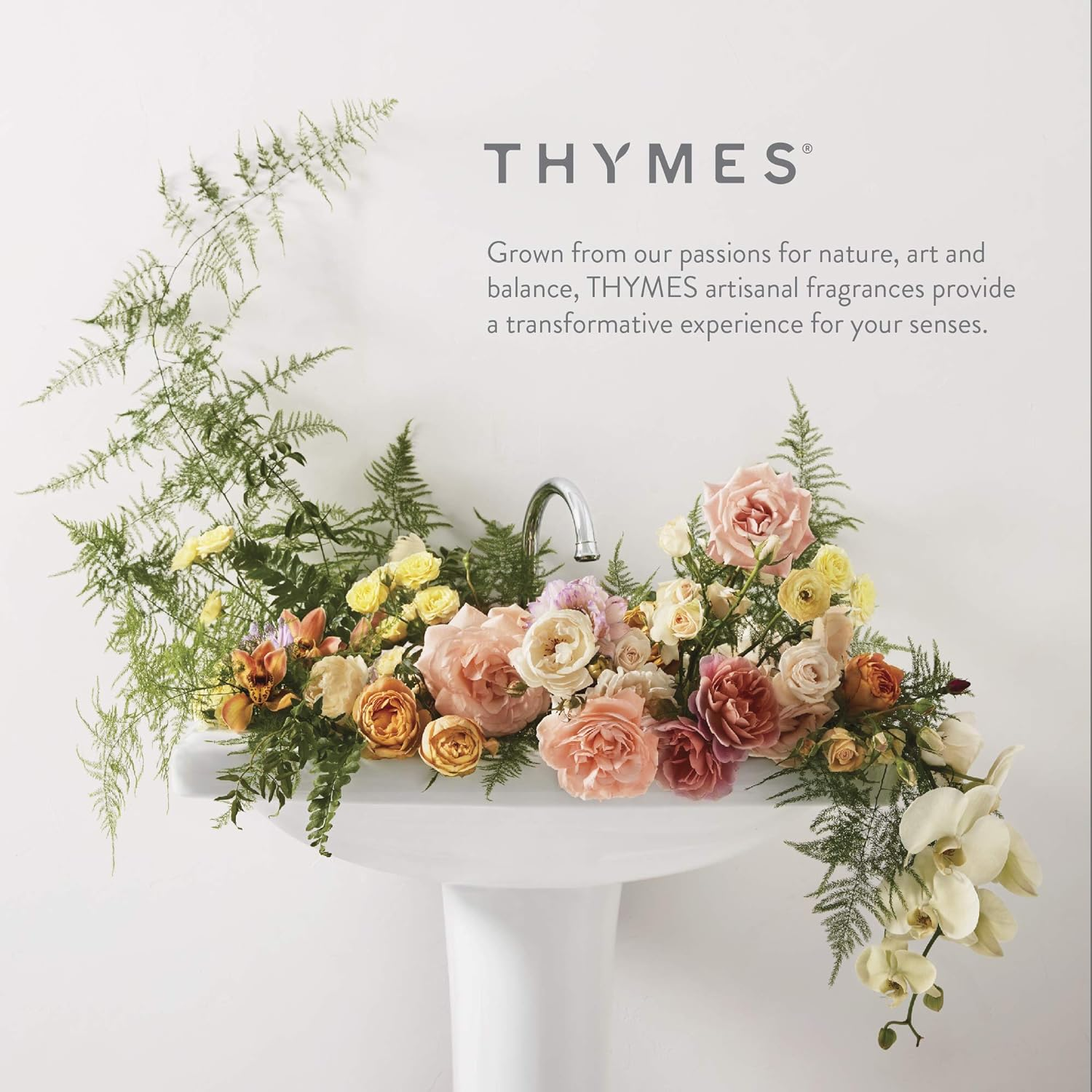 Thymes Goldleaf Gardenia Hand Wash 240Ml/8.25Oz image number 4