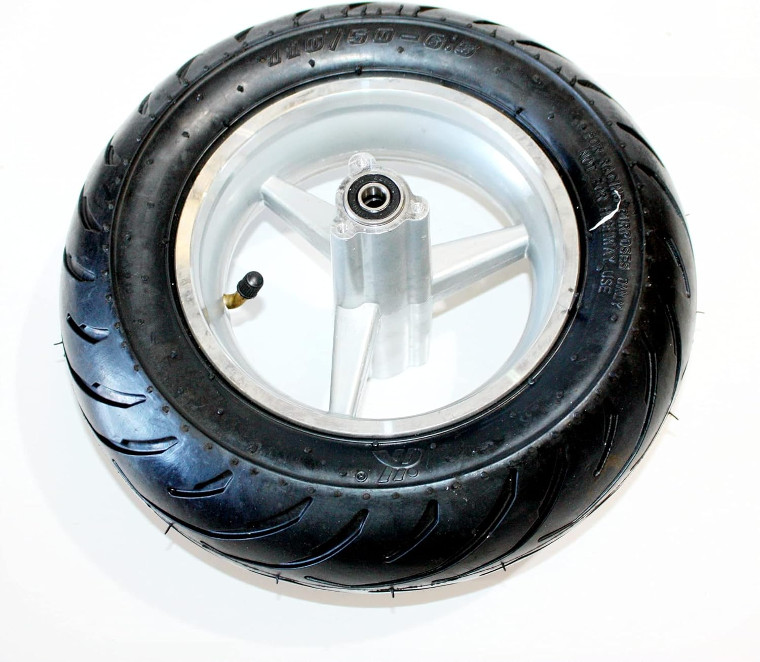 BLYGO 110/50-6.50 Rear Back Wheel + Road Tyre Tire 49Cc Mini Pocket Rocket PIT Bike image number 3