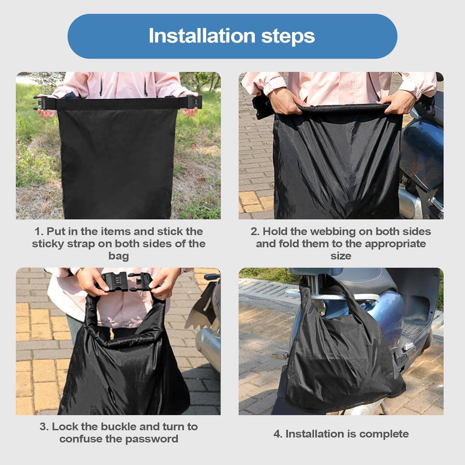 Hockey Helmet Bag &ndash; Silver-Coated Polyester Padded Helmet Storage | Protective Motorcycle Helmet for Travel & Gear Safety | Helmet Bag Ideal for Ice Hockey, Motorbike & Sports Equipment image number 5