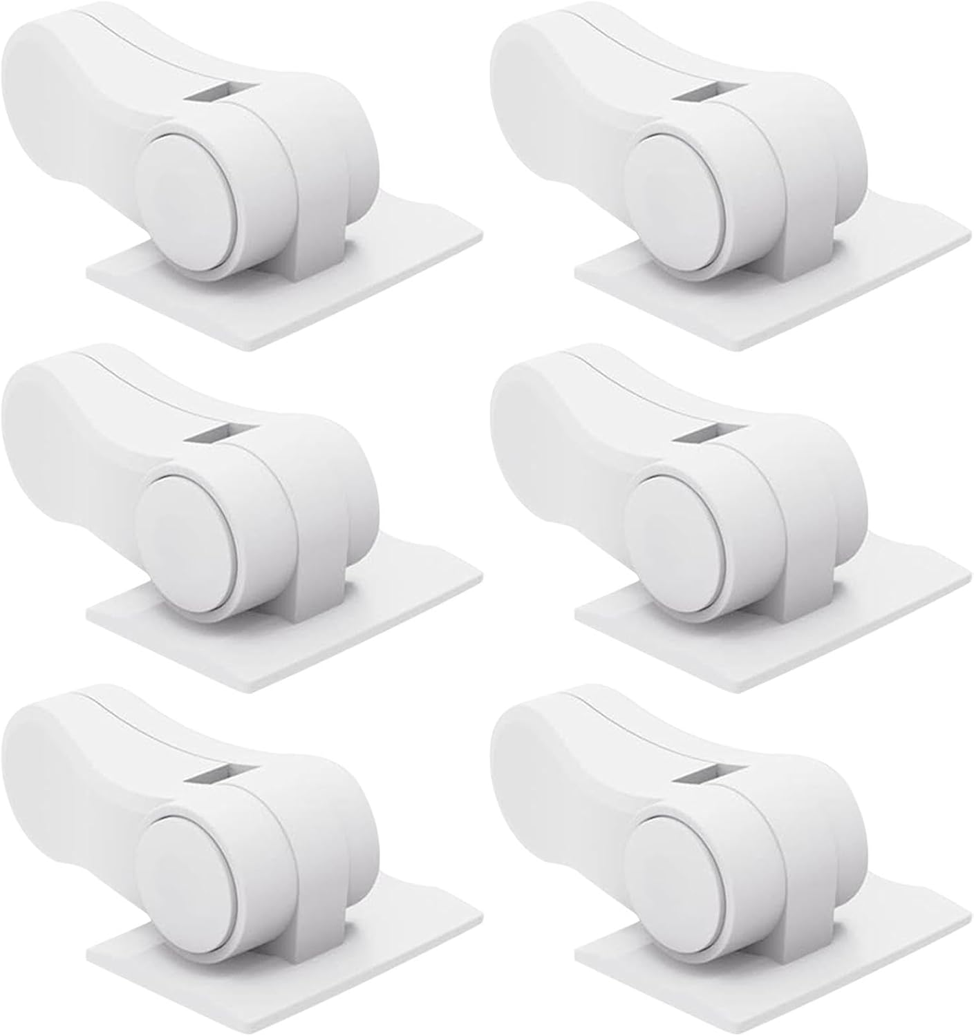 6-Pack Child Safety Door Lever Locks, Adjustable Baby Proofing Handle Locks for Doors, Baby Gate Alternative, Secure and Easy to Install Childproof Lever Lock, No Tools, Damage-Free image number 1