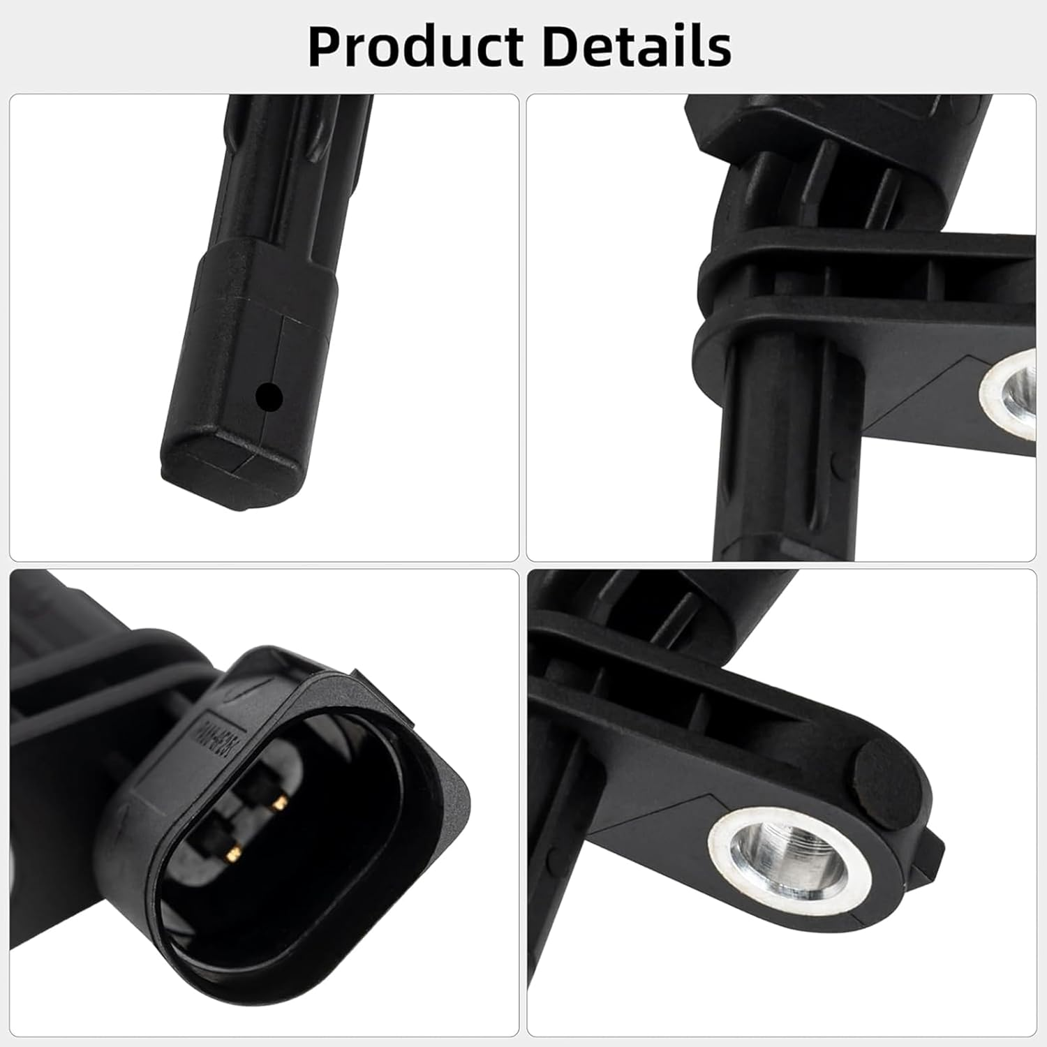 ABS Wheel Speed Sensor - Front Rear Left & Right Location,Compatible with Volkswagen VW Passat Jetta Tiguan Beetle GTI EOS Golf CC, Audi A3 TT 2006-2018,Replaces ALS467 ALS430 Als469,Pack of 4 image number 6