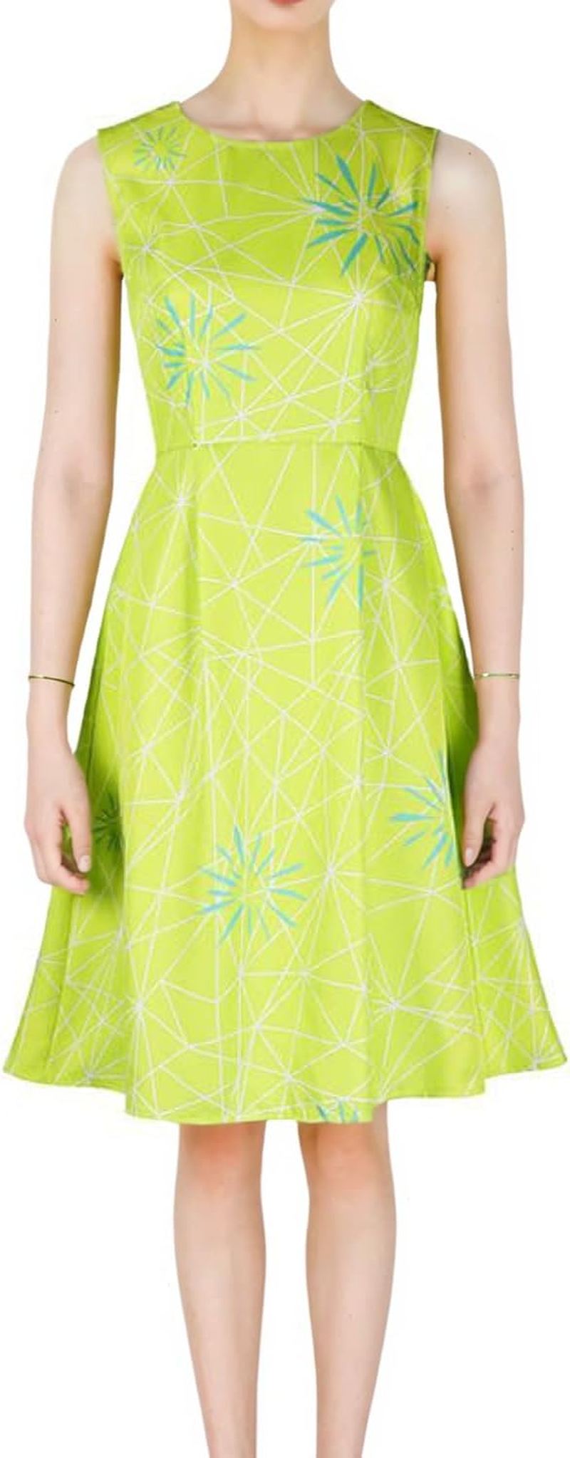 Joy Costume Dress Adult Yellow Dress Emotions Cosplay Cartoon Movie Halloween Outfit Women image number 3