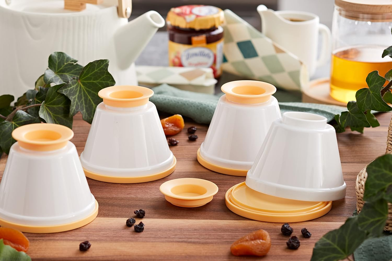 Tescoma Panna Cotta Mould Set Delicia, Assorted, 9.1 X 9.1 X 12.2 Cm image number 1