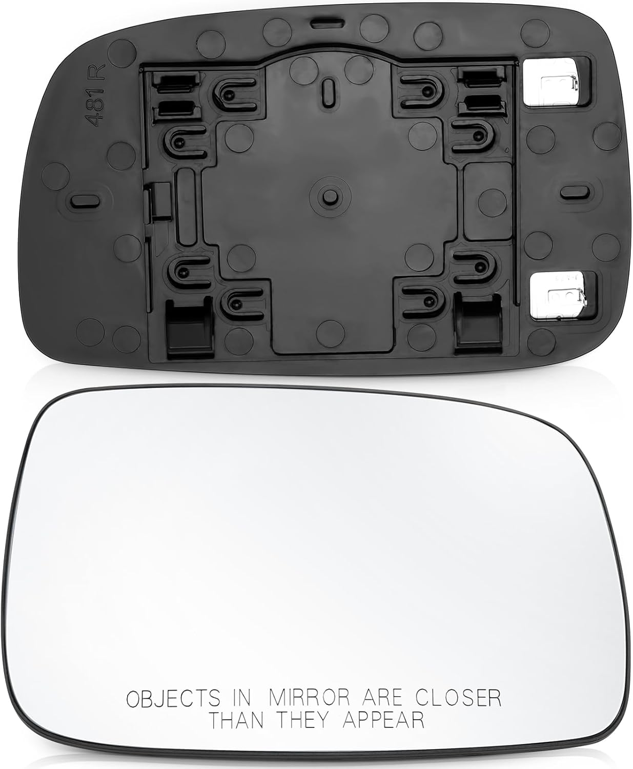Right Side Mirror Replacement for Toyota Camry 2007 2008 2009 2010 2011 - Right Side Mirror Glass, Rear View Mirrors Glass with Power Heated