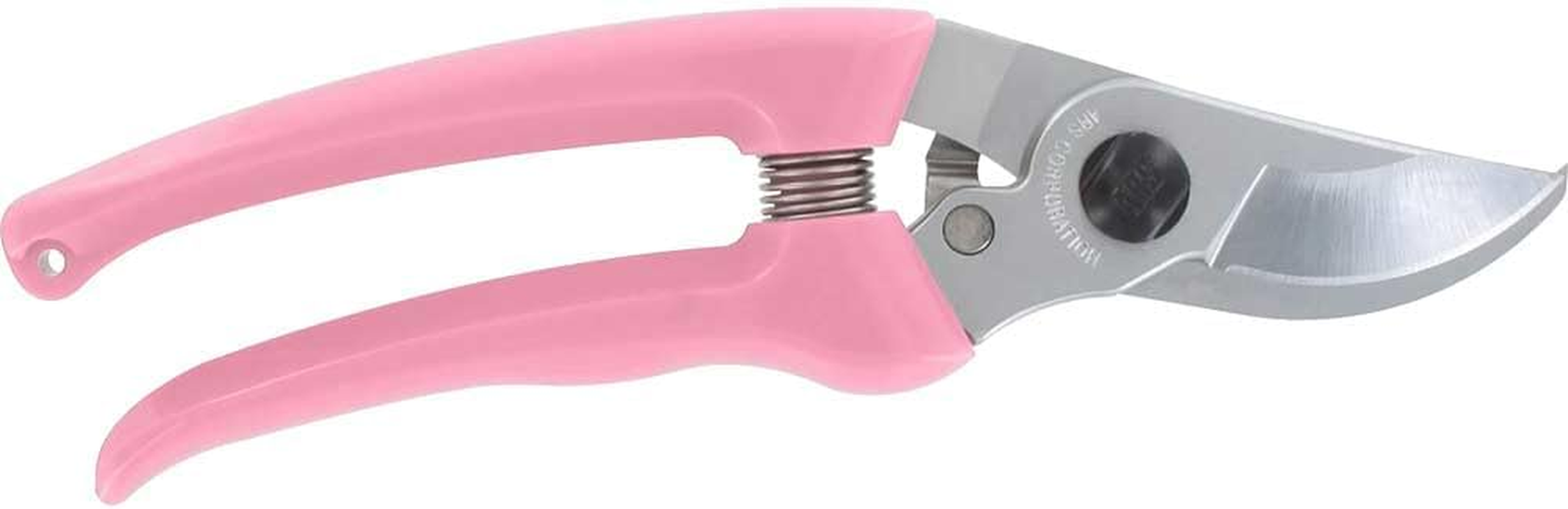 Ars Corporation Mini Choki 130DX-P Lightweight and Small Pruning Shears (Deluxe, Pink) image number 1