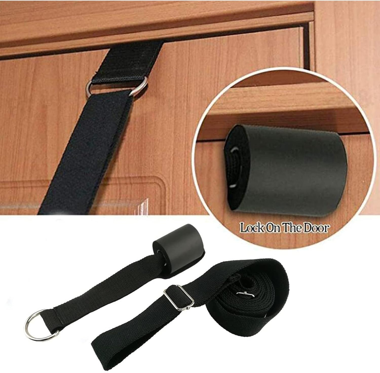 Door Leg Stretcher, Door Flexibility & Stretching Leg Strap,Great for Ballet Cheer Dance Gymnastics or Any Sport Leg Stretcher Door Flexibility Trainer Premium Stretching Equipment image number 1