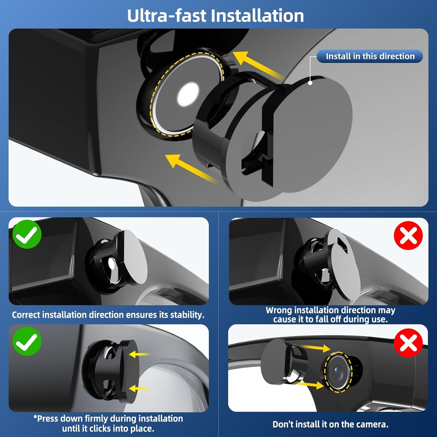 Duhesin LED Light Blocker Cover for Ray Ban Meta Glasses Accessories, Completely Blocked and Invisible, Compatible with Way-Farer, Skyler, Oakley and Headliner AI Smart Glasses - 4 Pieces