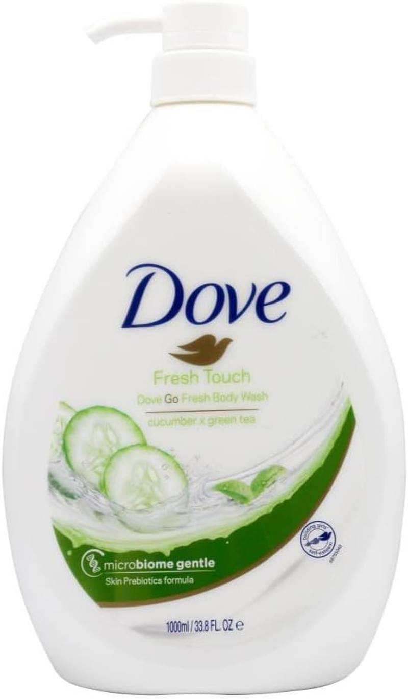 Dove Go Fresh Cucumber & Green Tea Body Wash 1000 Ml image number 1