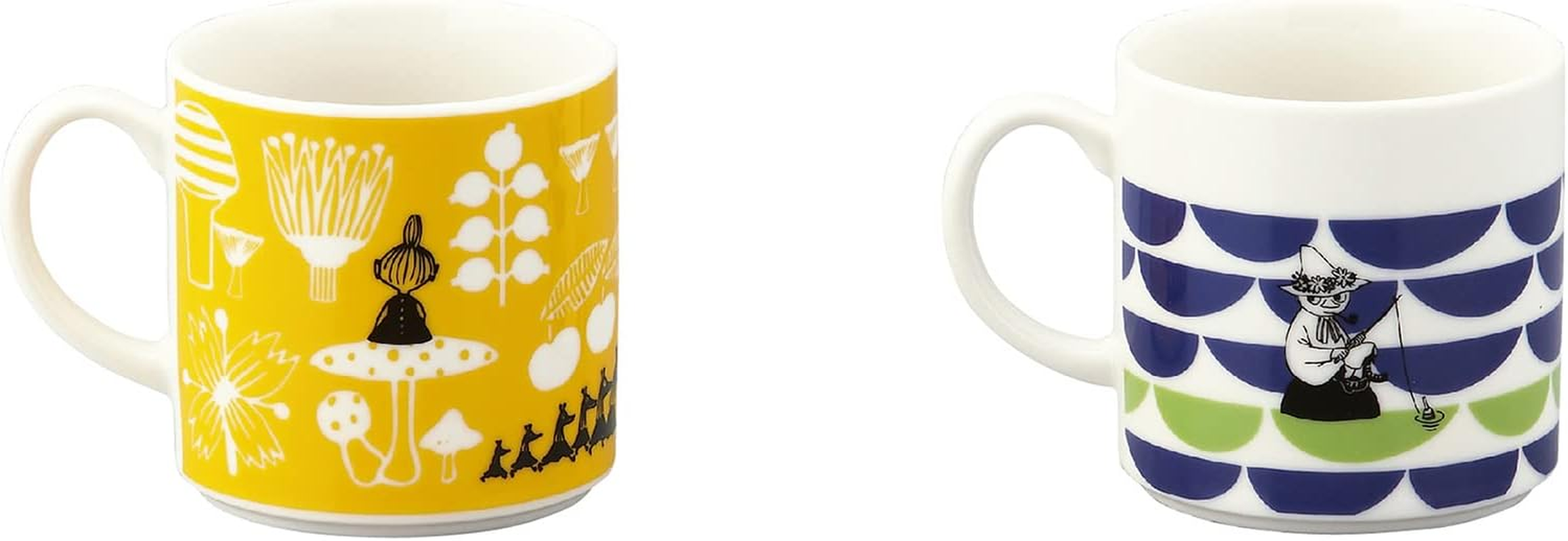 Moomin Couvio Pair Mug (Mushroom/Wave) image number 5