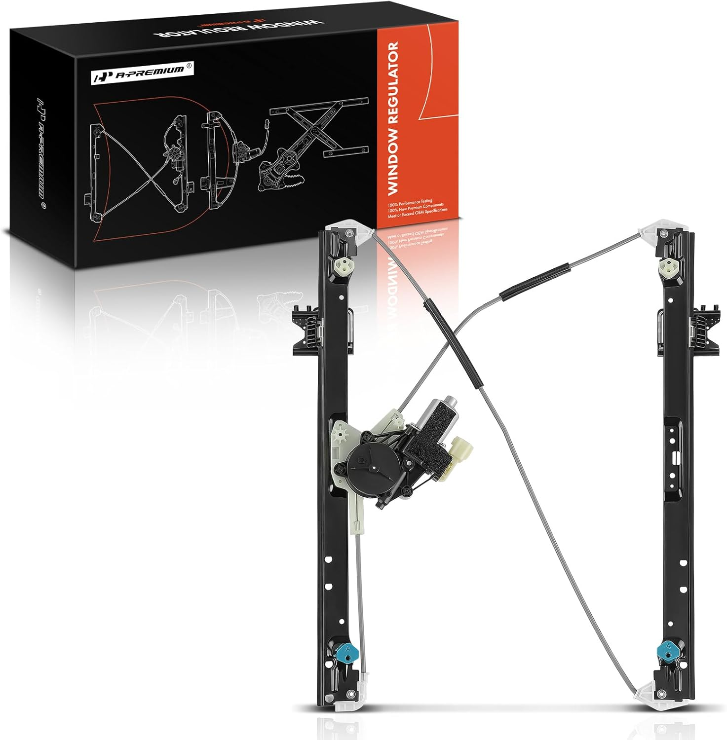 Frankberg Window Regulator with Motor 4/5-Door 6-Pin Front Right Compatible with Discovery V L462 All Engines SUV 2016-2021 LR083210 image number 3