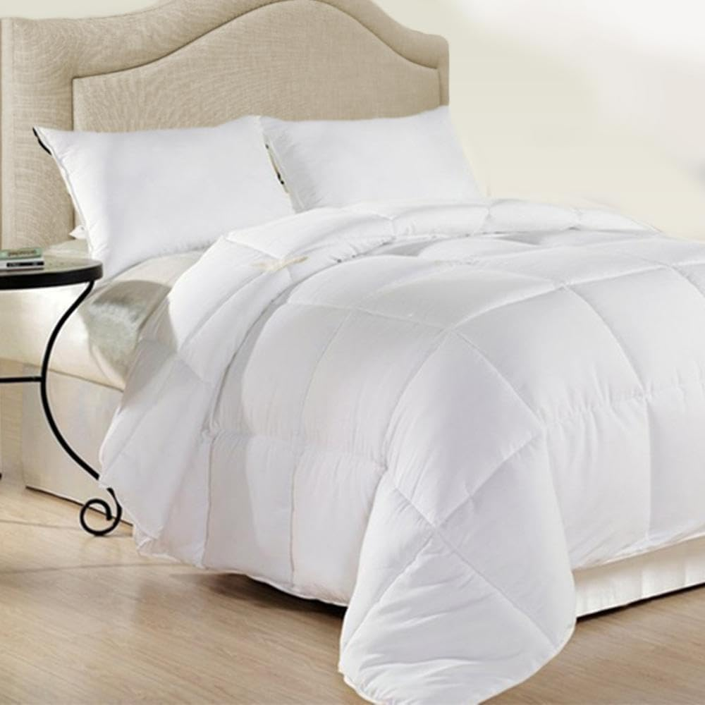 Royal Comfort Duck Feather and down Quilt Duvet Blanket 95% Feather 5% down 500GSM White - King image number 3