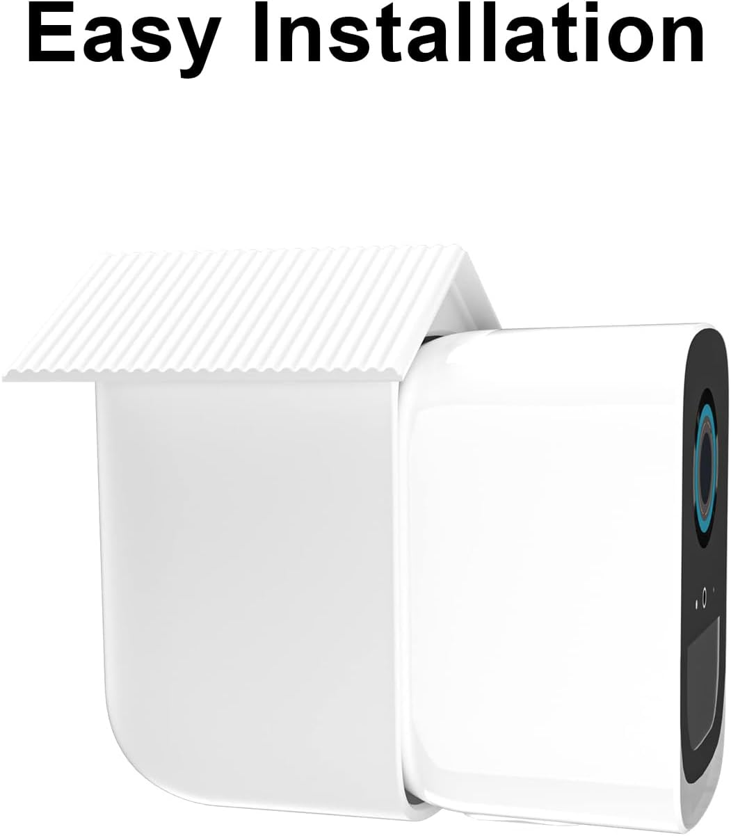 OWOKISO Camera Silicone Protective Cover/Case/Skin for Eufy Security Eufycam 2C Cam & Eufycam 2C Pro Wireless Home Security Outdoor Camera, Protection against UV Rays and Rain image number 5