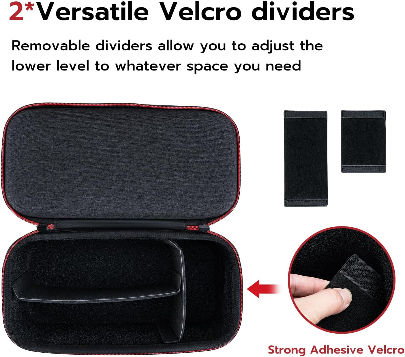 Mcbazel Storage Bag for N-Switch 2, Portable Full Protection Carrying Travel Bag with 24 Game Cards Storage for Switch 2 Controller and Other Accessories image number 6